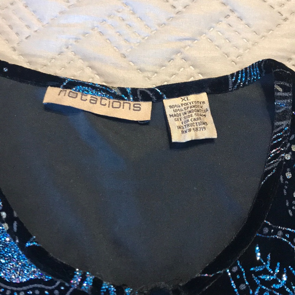 Vintage velour jacket - Picture 2 of 2